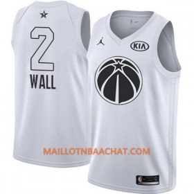 Maillot NBA Washington Wizards John Wall 2 2018 All-Star Jordan Brand Blanc Swingman - Homme